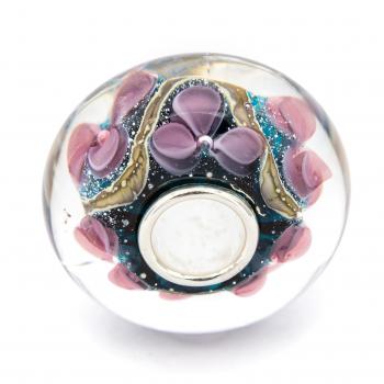 Violet Dream Monet - Elfbeads Glass